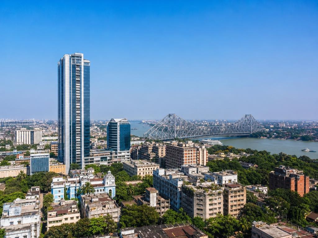 Kolkata skyline