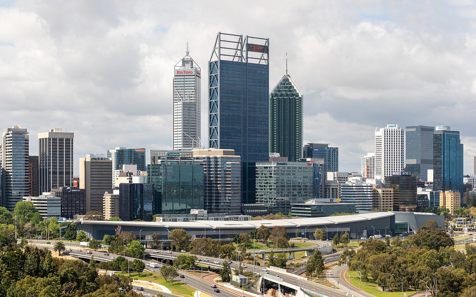 Perth skyline