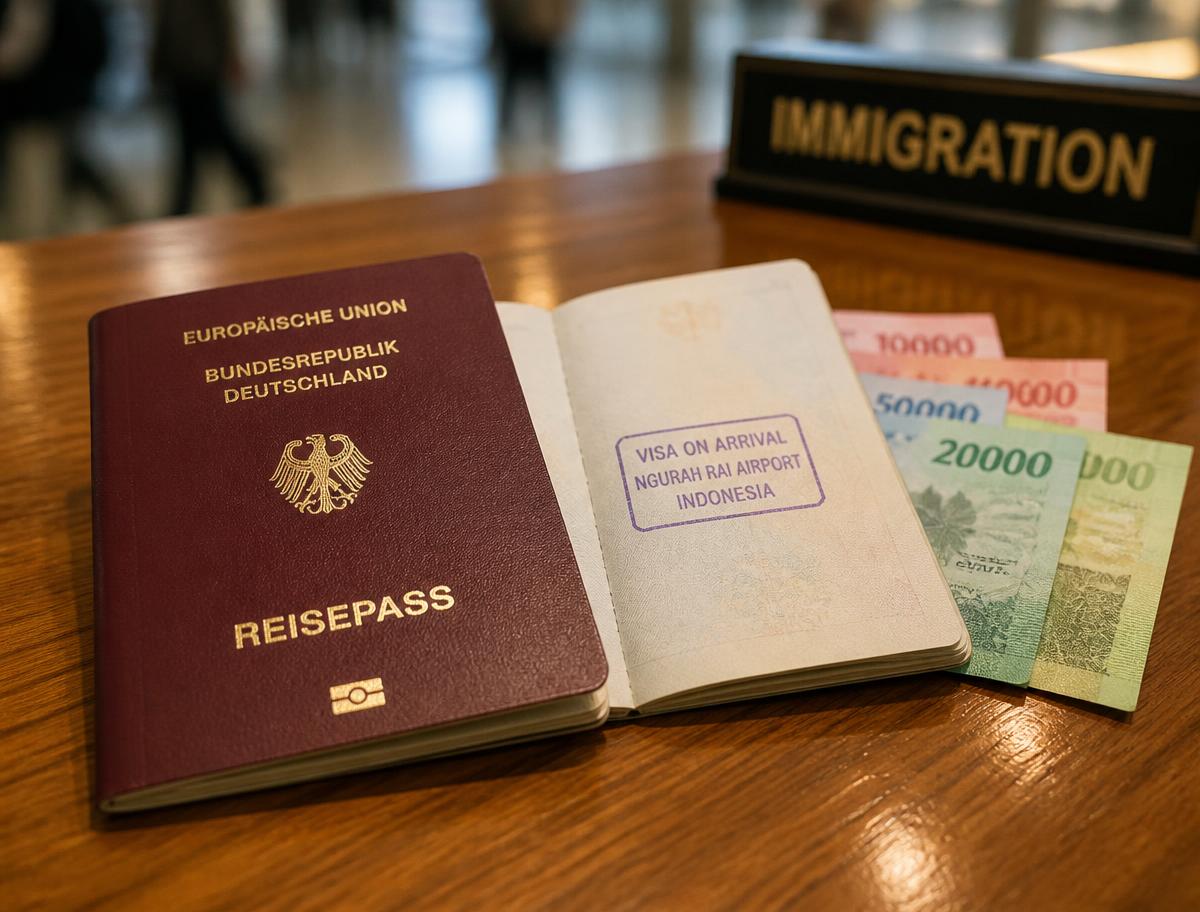 German passport – Bali visa information